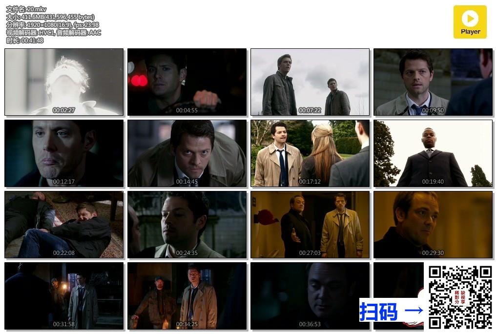 [百度云][美国][2015][邪恶力量11][惊悚/恐怖/奇幻][蓝光压制-MKV/HEVCx265.10bit/1080P/均集420M/23集全][英语特效双字][欧美高分恐怖奇幻剧集]