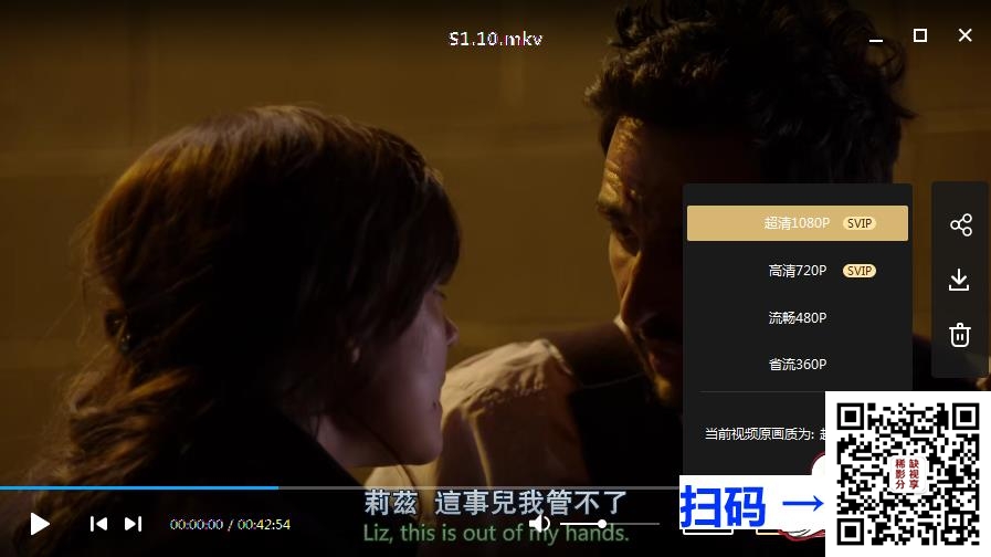 [百度云][美国][2013][罪恶黑名单1-8季][动作][英语中英字幕][MKV/每集900M-2.9GB][1080P]